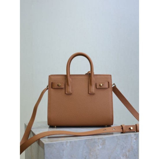 Special Grade Replica YSL Saint Laurent Sac de Jour Small/Medium/Large Tote Bag in Brown Clone Sale