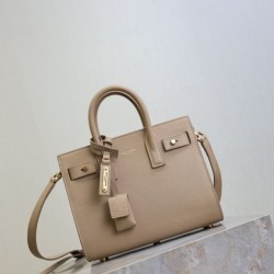 Best Replica YSL Saint Laurent Sac de Jour Small/Medium/Large Tote Bag in Apricot Fake At Cheap Price Special Grade Replica YSL Saint Laurent Sac de Jour Small/Medium/Large Tote Bag in Apricot Clone Sale
