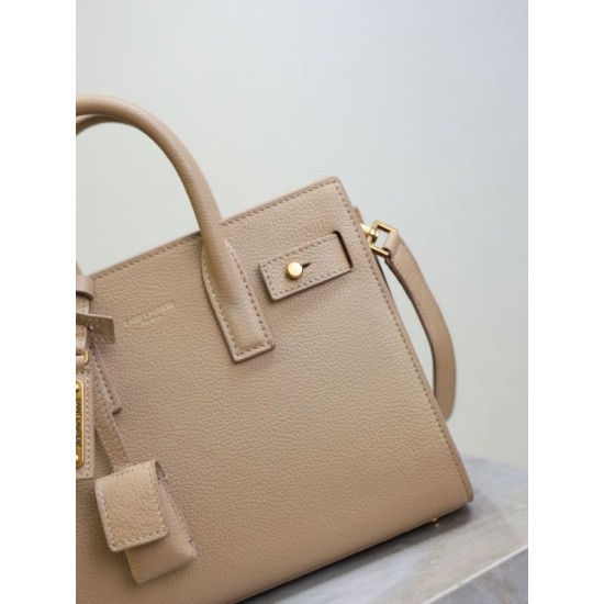 Special Grade Replica YSL Saint Laurent Sac de Jour Small/Medium/Large Tote Bag in Apricot Clone Sale