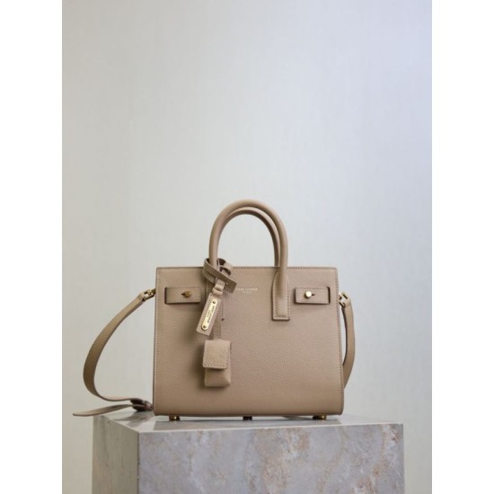 Special Grade Replica YSL Saint Laurent Sac de Jour Small/Medium/Large Tote Bag in Apricot Clone Sale