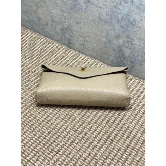 Special Grade Replica YSL Saint Laurent Cassandre Large Clutch Bag in Apricot Clone Sale