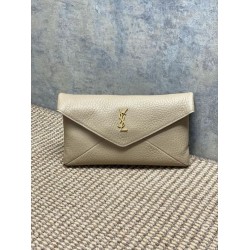 Special Grade Replica YSL Saint Laurent Cassandre Large Clutch Bag in Apricot Clone Sale
