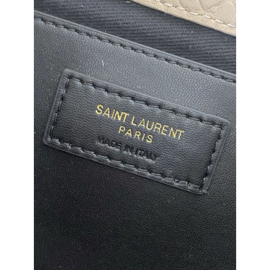 Special Grade Replica YSL Saint Laurent Cassandre Large Clutch Bag in Apricot Clone Sale