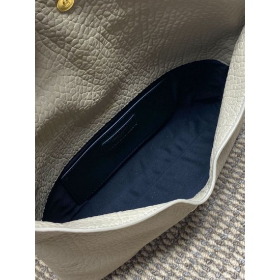 Special Grade Replica YSL Saint Laurent Cassandre Large Clutch Bag in Apricot Clone Sale