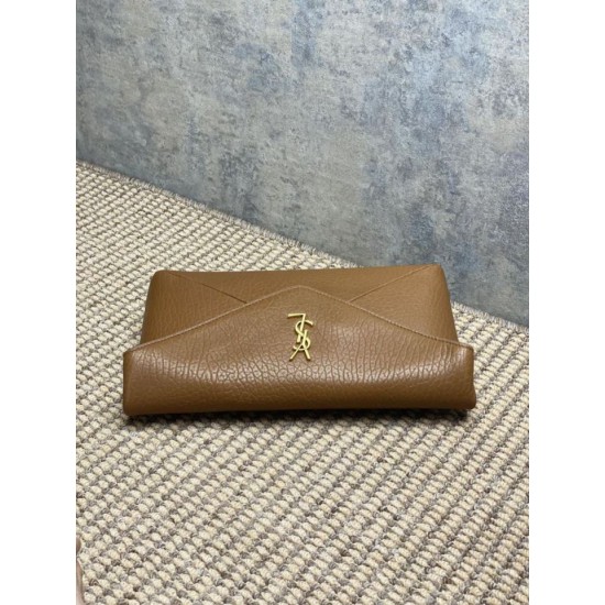 Best Replica YSL Saint Laurent Cassandre Large Clutch Bag in Brown Fake At Cheap Price Special Grade Replica YSL Saint Laurent Cassandre Large Clutch Bag in Brown Clone Sale