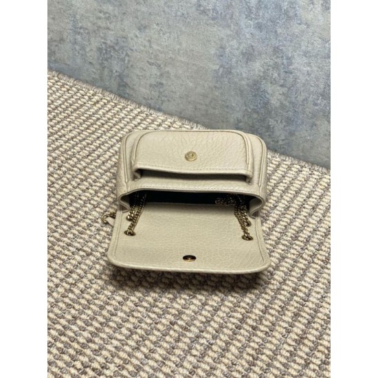 Best Replica YSL Saint Laurent Mini Classic Niki Shoulder Bag 18cm Apricot Fake At Cheap Price Special Grade Replica YSL Saint Laurent Mini Classic Niki Shoulder Bag 18cm Apricot Clone Sale