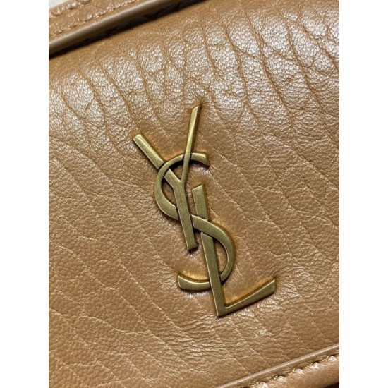 Special Grade Replica YSL Saint Laurent Mini Classic Niki Crossbody Bag 18cm Brown Clone Sale