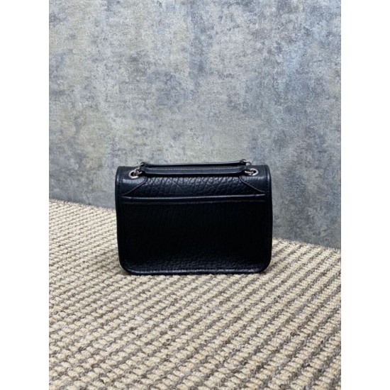 Special Grade Replica YSL Saint Laurent Mini Classic Niki 18cm Crossbody Bag in Black Clone Sale