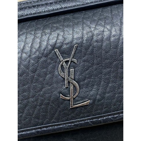 Special Grade Replica YSL Saint Laurent Mini Classic Niki 18cm Crossbody Bag in Black Clone Sale