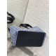 Special Grade Replica Dior Toujours Small/Medium/Large Tote Bag in Denim Blue Clone Sale