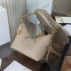 Special Grade Replica Dior Voyage Small/Medium Flat Hobo Bag in Macrocannage Apricot Clone Sale