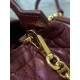 Best Replica Dior Jolie Top Handle Mini Cannage Chain Bag in Burgundy Fake At Cheap Price Special Grade Replica Dior Jolie Top Handle Mini Cannage Chain Bag in Burgundy Clone Sale