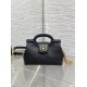 Special Grade Replica Dior Jolie Top Handle Mini Chain Handbag in Black Clone Sale