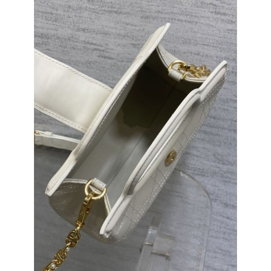 Special Grade Replica Dior Jolie Top Handle Mini Chain Handbag in Beige Clone Sale