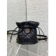 Special Grade Replica Dior 30 Montaigne Mini Bucket Bag, Black Clone Sale
