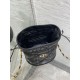 Special Grade Replica Dior 30 Montaigne Mini Bucket Bag, Black Clone Sale