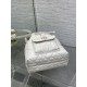 Best Replica Dior Small Dior Caro Latte Macrocannage Bucket Bag, White Fake At Cheap Price Special Grade Replica Dior Small Dior Caro Latte Macrocannage Bucket Bag, White Clone Sale