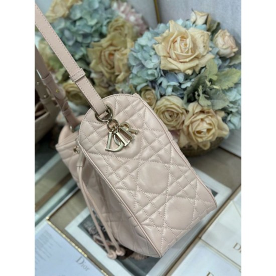 Special Grade Replica Dior D-Motion Lambskin Belt Bag, Size 163, Microchip, Pink Clone Sale