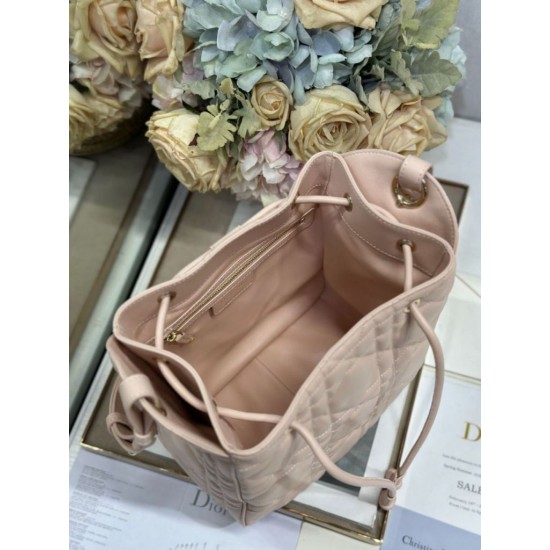 Special Grade Replica Dior D-Motion Lambskin Belt Bag, Size 163, Microchip, Pink Clone Sale
