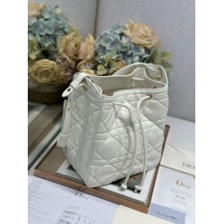 Special Grade Replica Dior D-Motion Lambskin Belt Bag, Size 163, Microchip, White Clone Sale