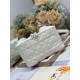 Special Grade Replica Dior D-Motion Lambskin Belt Bag, Size 163, Microchip, White Clone Sale