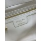 Special Grade Replica Dior D-Motion Lambskin Belt Bag, Size 163, Microchip, White Clone Sale