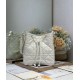 Special Grade Replica Dior D-Motion Lambskin Belt Bag, Size 163, Microchip, White Clone Sale