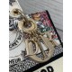 Special Grade Replica Dior Medium Lady D-Lite Bag with Multicolored Floral Embroidery Clone Sale