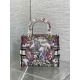 Special Grade Replica Dior Medium Lady D-Lite Bag with Multicolored Floral Embroidery Clone Sale