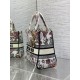 Special Grade Replica Dior Medium Lady D-Lite Bag with Multicolored Floral Embroidery Clone Sale