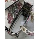 Special Grade Replica Dior Medium Lady D-Lite Bag with Multicolored Floral Embroidery Clone Sale