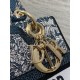 Best Replica Dior Medium Lady D-Lite Bag with Toile de Jouy Embroidery, Blue/White Fake At Cheap Price Special Grade Replica Dior Medium Lady D-Lite Bag with Toile de Jouy Embroidery, Blue/White Clone Sale