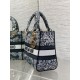 Best Replica Dior Medium Lady D-Lite Bag with Toile de Jouy Embroidery, Blue/White Fake At Cheap Price Special Grade Replica Dior Medium Lady D-Lite Bag with Toile de Jouy Embroidery, Blue/White Clone Sale