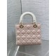 Special Grade Replica Dior Lady Dior My ABCDior Small Top Handle Bag, Pink/White Clone Sale