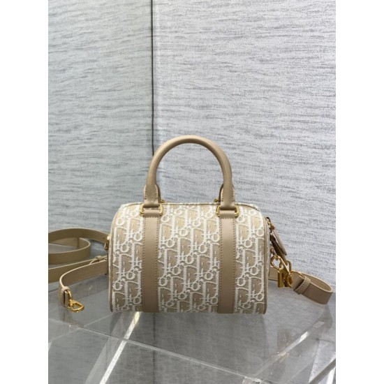 Special Grade Replica Dior Groove 20 Bag in Beige Dior Oblique Jacquard Clone Sale