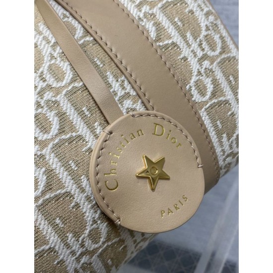 Special Grade Replica Dior Groove 20 Bag in Beige Dior Oblique Jacquard Clone Sale