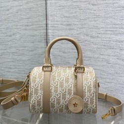 Special Grade Replica Dior Groove 20 Bag in Beige Dior Oblique Jacquard Clone Sale