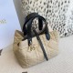 Special Grade Replica Dior Toujours Medium Macrocannage Bag, Light Blue/Black Clone Sale