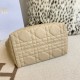 Special Grade Replica Dior Toujours Medium Macrocannage Bag, Light Blue/Black Clone Sale
