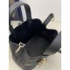 Special Grade Replica Dior Toujours Mini Macrocannage Tote Bag in Black Clone Sale