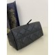 Special Grade Replica Dior Toujours Mini Macrocannage Tote Bag in Black Clone Sale