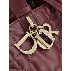 Special Grade Replica Dior Medium Dior Toujours Macrocannage Bag in Burgundy Clone Sale