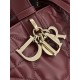 Special Grade Replica Dior Medium Dior Toujours Macrocannage Bag in Burgundy Clone Sale