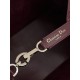 Special Grade Replica Dior Medium Dior Toujours Macrocannage Bag in Burgundy Clone Sale