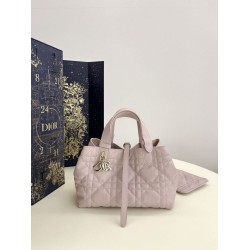 Special Grade Replica Dior Toujours Mini Macrocannage Tote Bag in Pink Clone Sale