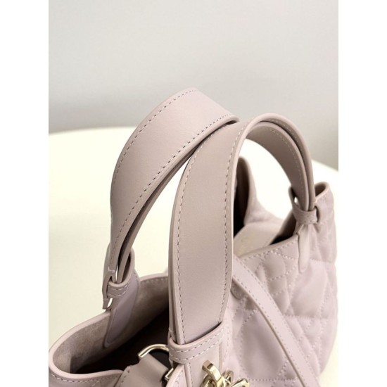Special Grade Replica Dior Toujours Mini Macrocannage Tote Bag in Pink Clone Sale