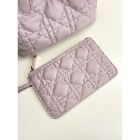 Special Grade Replica Dior Toujours Mini Macrocannage Tote Bag in Pink Clone Sale