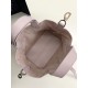 Special Grade Replica Dior Toujours Mini Macrocannage Tote Bag in Pink Clone Sale