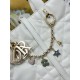 Special Grade Replica Dior Small Toujours Vertical Tote Bag with Lucky Charm in White Clone Sale