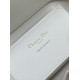 Special Grade Replica Dior Small Toujours Vertical Tote Bag with Lucky Charm in White Clone Sale